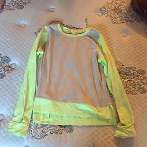 Lululemon long sleeve running shirt